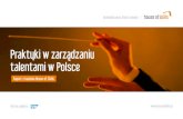 Raport Praktyki w zarządzaniu talentami w Polsce
