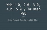Web 1.0, 2.0, 3.0, 4.0, 5.0 y la deep web