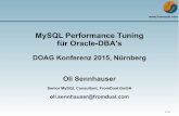 MySQL Performance Tuning für Oracle-DBA's
