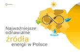 Najważniejsze odnawialne źródła energii w Polsce