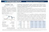 Raport analityczny SARE S.A., maj 2016 r. - Stockwatch
