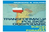 Grzegorz W. Kołodko TRANSFORMACJA POLSKIEJ GOSPODARKI ...