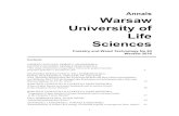 Annals Warsaw University of Life Sciences Forestry and Wood ...