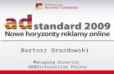 Adstandard 2009 Bartosz Drozdowski Wideo Pbt Rynek