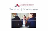 Job interviews - online lesson of English