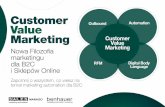 Customer Value Marketing  -Nowa filozofia marketingu dla B2C i Sklepów Online