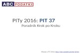 PIT 37 - PDF, Instrukcja Jak wypełnić Druk