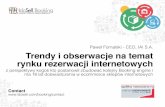 Paweł Fornalski (IdoSell Booking), Trendy i obserwacje na temat rynku rezerwacji internetowych