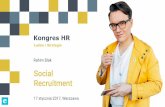 Social Recruitment i Employer Branding 2017 - Rahim Blak na Kongresie HR