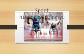 Sport niepełnosprawnych prezentacja