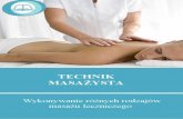 Wykonywanie różnych rodzajów masażu leczniczego