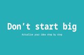 "Don't Start Big" at StartupWeekend Hong Kong