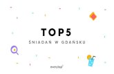TOP5 Śniadań w Gdańsku