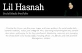 Lil Hasnah - Social Media Portfolio