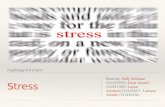 Psy 101 project (Stress)