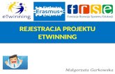 Rejestracja projektu eTwinning