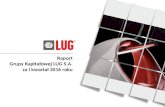 Wyniki Grupy Kapitałowej LUG S.A. za1Q'2016