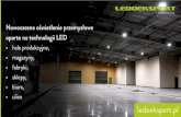 Nowoczesne oświetlenie przemysłowe - technologia LED