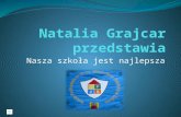 II miejsce Natalia Grajcar kl. Va