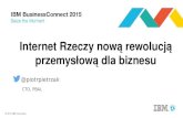 [PL] Internet Rzeczy nową rewolucją przemysłową dla biznesu