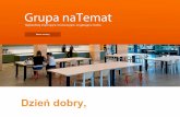 Grupa NaTemat.pl – wydawnictwo z najwyższym poziomem „cool factor” – Tomasz Machała (Dyrektor Zarządzający, Redaktor Naczelny NaTemat.pl)
