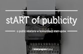StART of publicity - o public relations w komunikacji start-upów