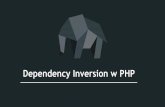 Dependency inversion w php