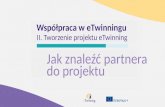 Collaboration in eTwinning: Find a project partner - PL