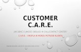 Customer C.A.R.E.
