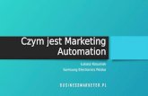 Czym jest marketing automation?
