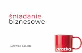 Śniadanie z Gratka.pl Katowice 8.03.2016