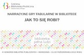 Gry fabularne (RPG) w bibliotece / Beata Leńczuk-Bachmińska