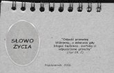 Słowo Życia - październik 2016