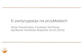 E-partycypacja. Techklub Białystok