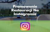 Promowanie restauracji - Jak promować restaurację na Instagramie?