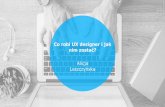 Co robi UX Designer i jak nim zostać? Alicja Leszczyńska