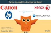 Canon, HP, Xerox,Konica Minolta | Company Showdown