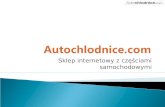 Sklep AutoChlodnice.com - nowe chłodnice