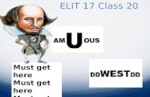 Elit 17 class 20