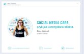 Social Media customer care - Anna Ledwoń
