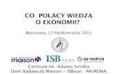 co Polacy wiedzą o ekonomii