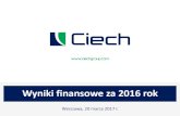 CIECh - prezentacja wynikowa 2016FY