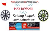 Kołpaki samochodowe katalog MAX-DYWANIK