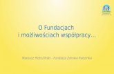 Wykładzina vol. 9 Mateusz Pietruliński O fundacjach i możliwościach współpracy, Fundacja Spartanie dzieciom