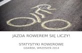 Gdańsk - Statystyki rowerowe - wrzesień 2014