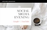 Social Media Evening: Google Plus | YouTube