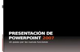 Presentación de power point 2007