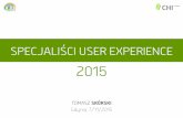 WUD Trójmiasto - Specjaliści User Experience w Polsce w 2015 roku