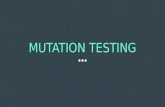 Mateusz Bryła - Mutation testing