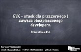 ELK - stack dla przezornego i zawsze ubezpieczonego developera